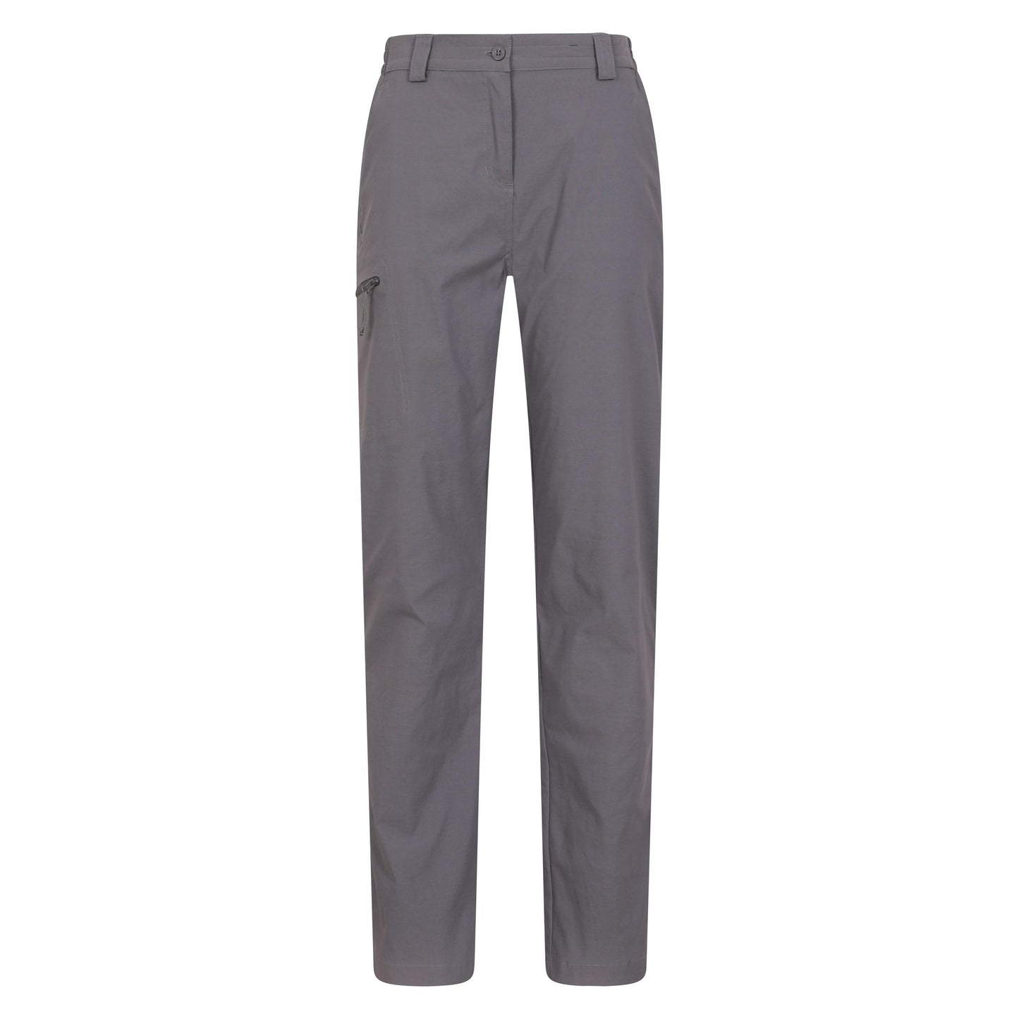 Charcoal - Front - Mountain Warehouse Womens-Ladies Stretch Short Hiking Trousers