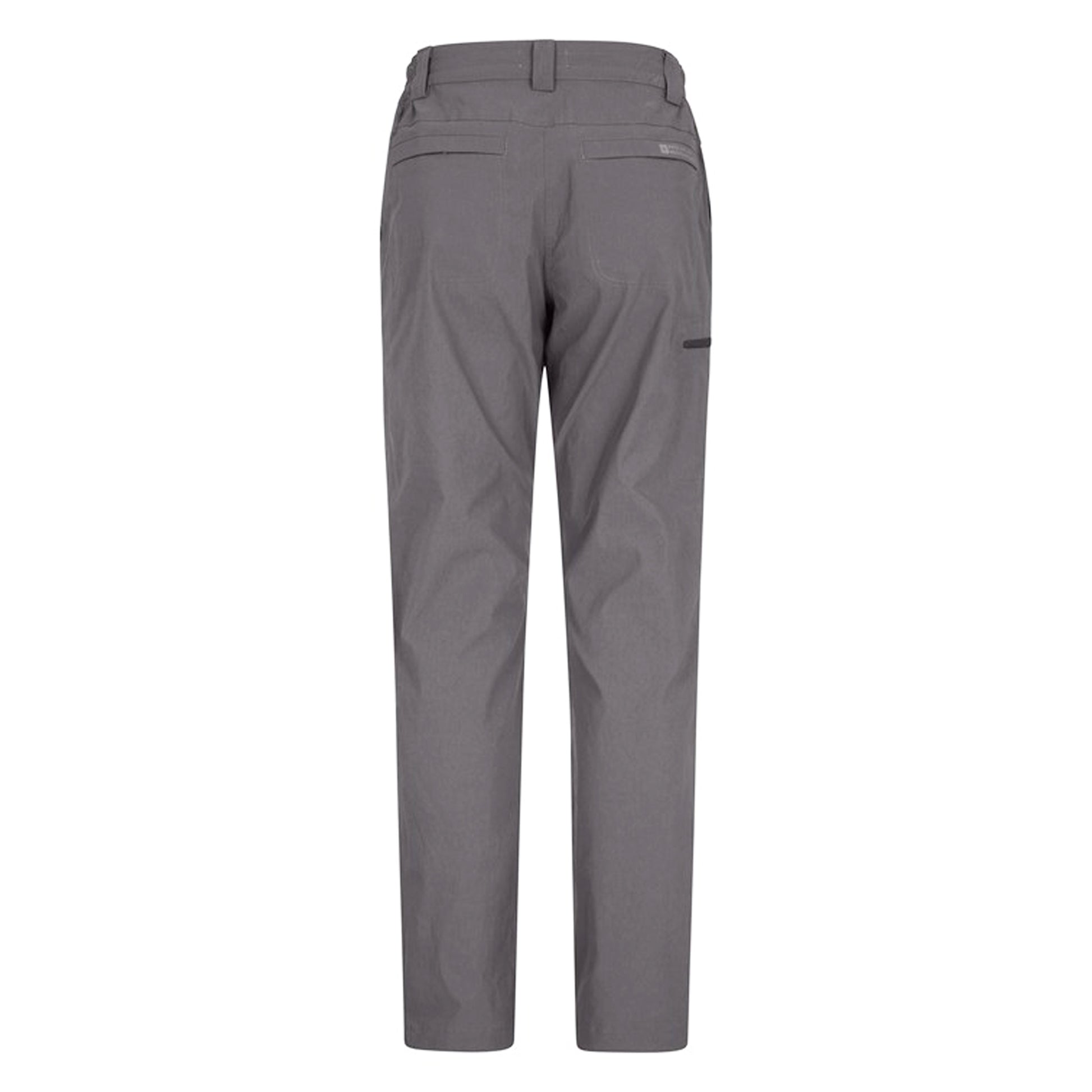 Charcoal - Back - Mountain Warehouse Womens-Ladies Stretch Short Hiking Trousers