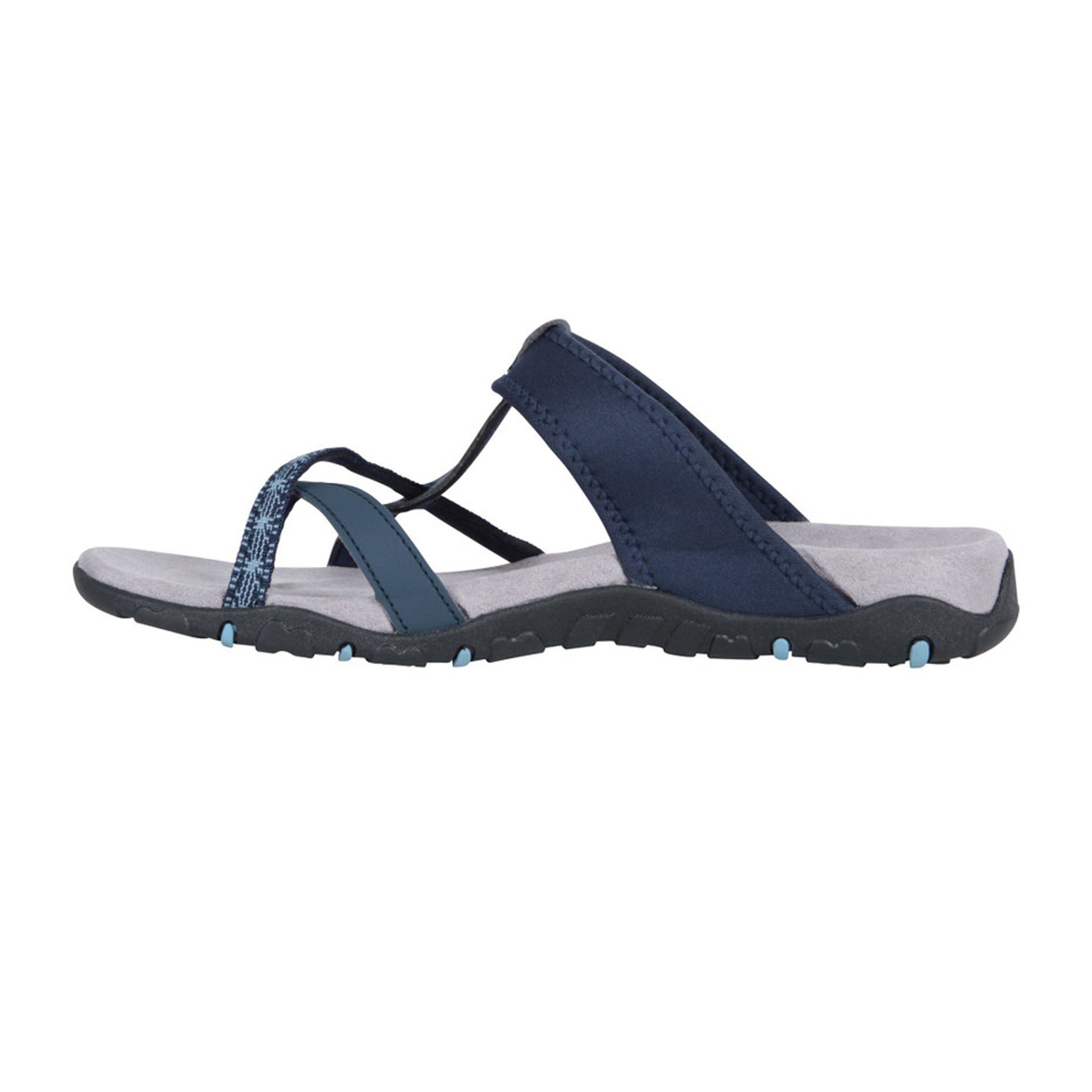 Navy - Side - Mountain Warehouse Womens-Ladies Marbella Sandals