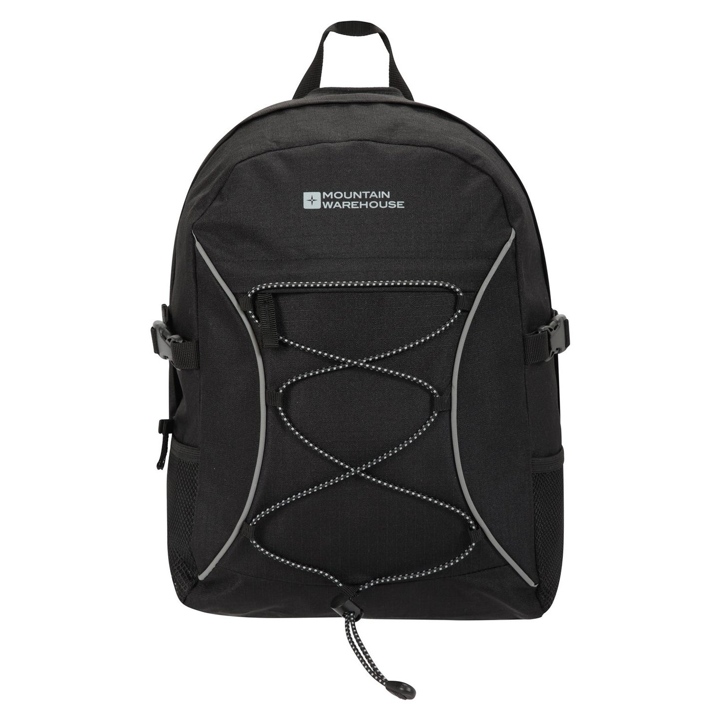 Black - Front - Mountain Warehouse 18L Backpack
