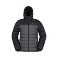 Medium Grey - Front - Mountain Warehouse Mens Seasons II Camo Padded Jacket