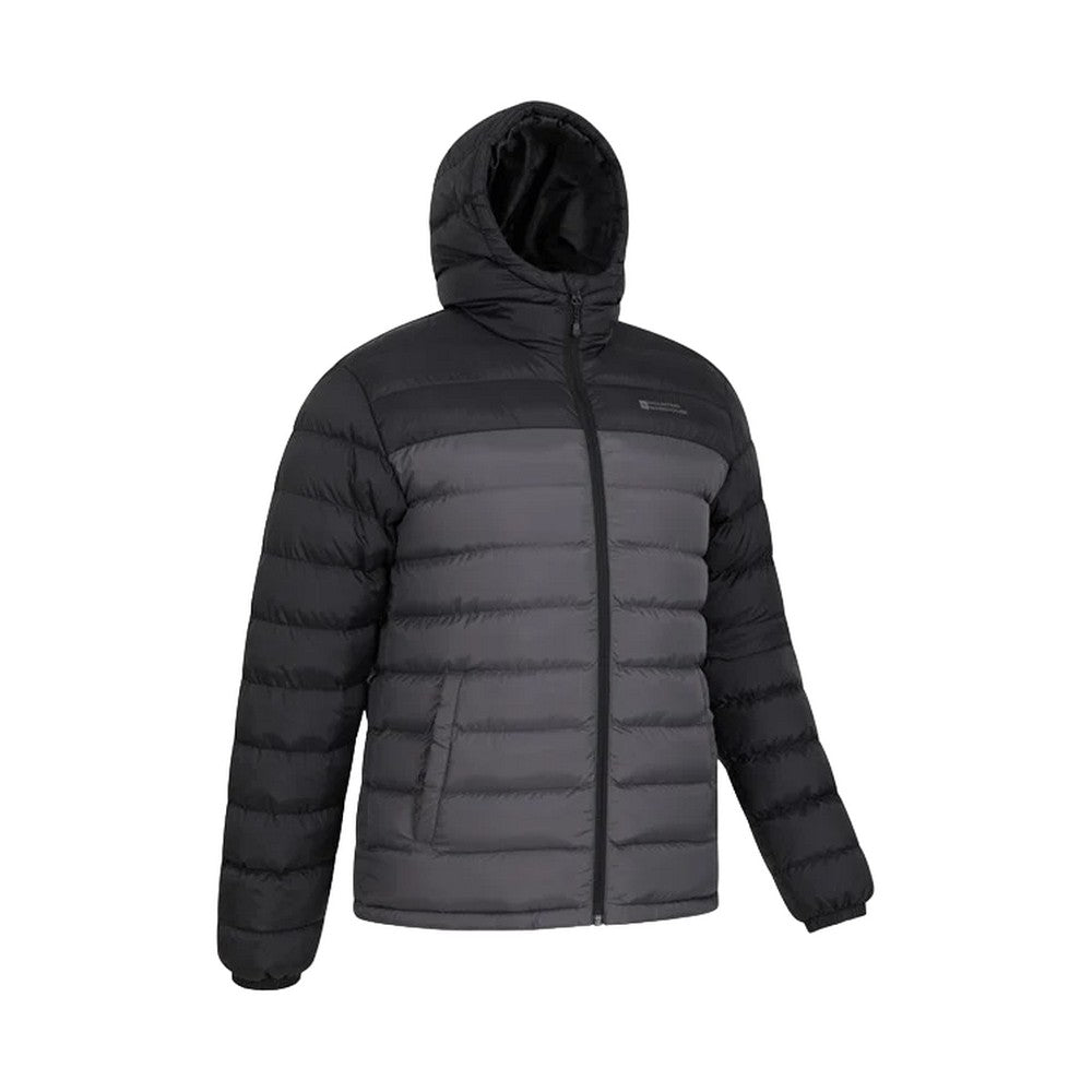 Medium Grey - Lifestyle - Mountain Warehouse Mens Seasons II Camo Padded Jacket