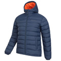 Blue - Side - Mountain Warehouse Mens Seasons II Camo Padded Jacket