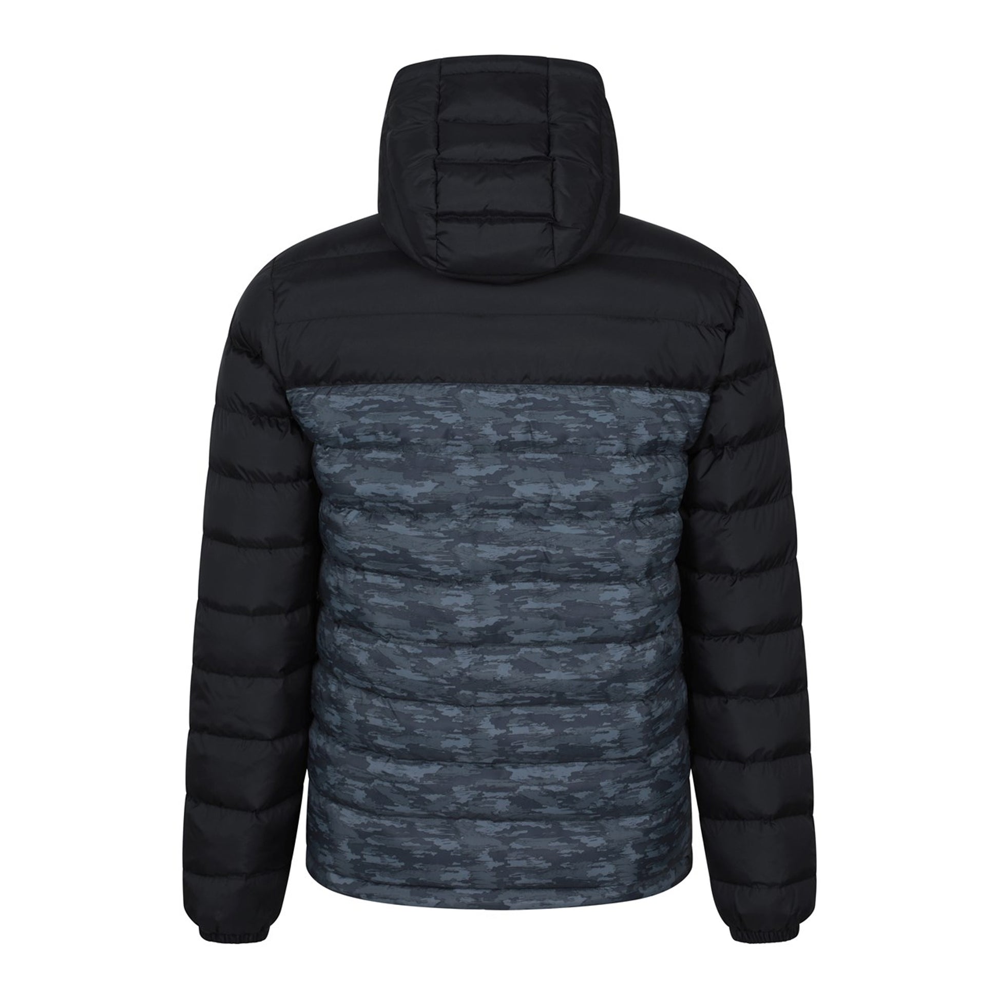 Monochrome - Side - Mountain Warehouse Mens Seasons II Camo Padded Jacket