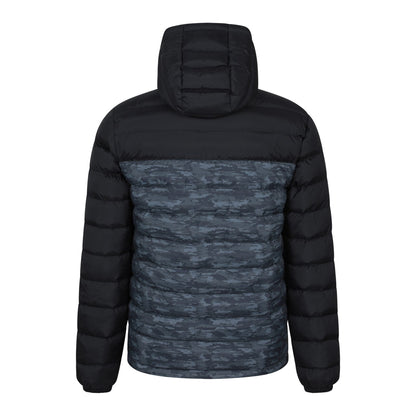 Monochrome - Side - Mountain Warehouse Mens Seasons II Camo Padded Jacket