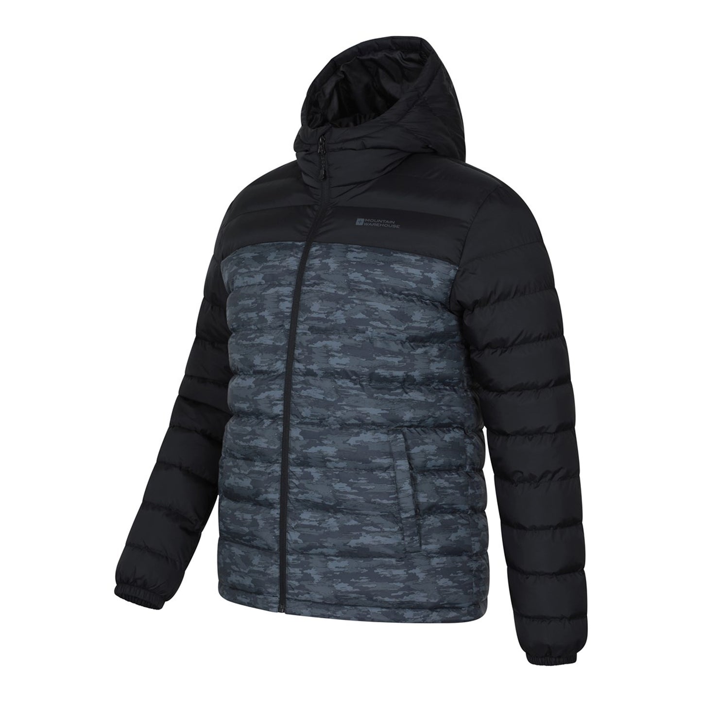 Monochrome - Lifestyle - Mountain Warehouse Mens Seasons II Camo Padded Jacket