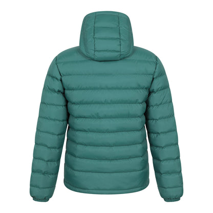 Bright Green - Side - Mountain Warehouse Mens Seasons II Camo Padded Jacket