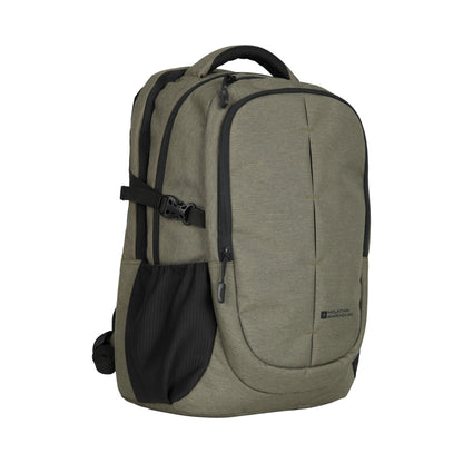 Green - Front - Mountain Warehouse 30L Laptop Backpack