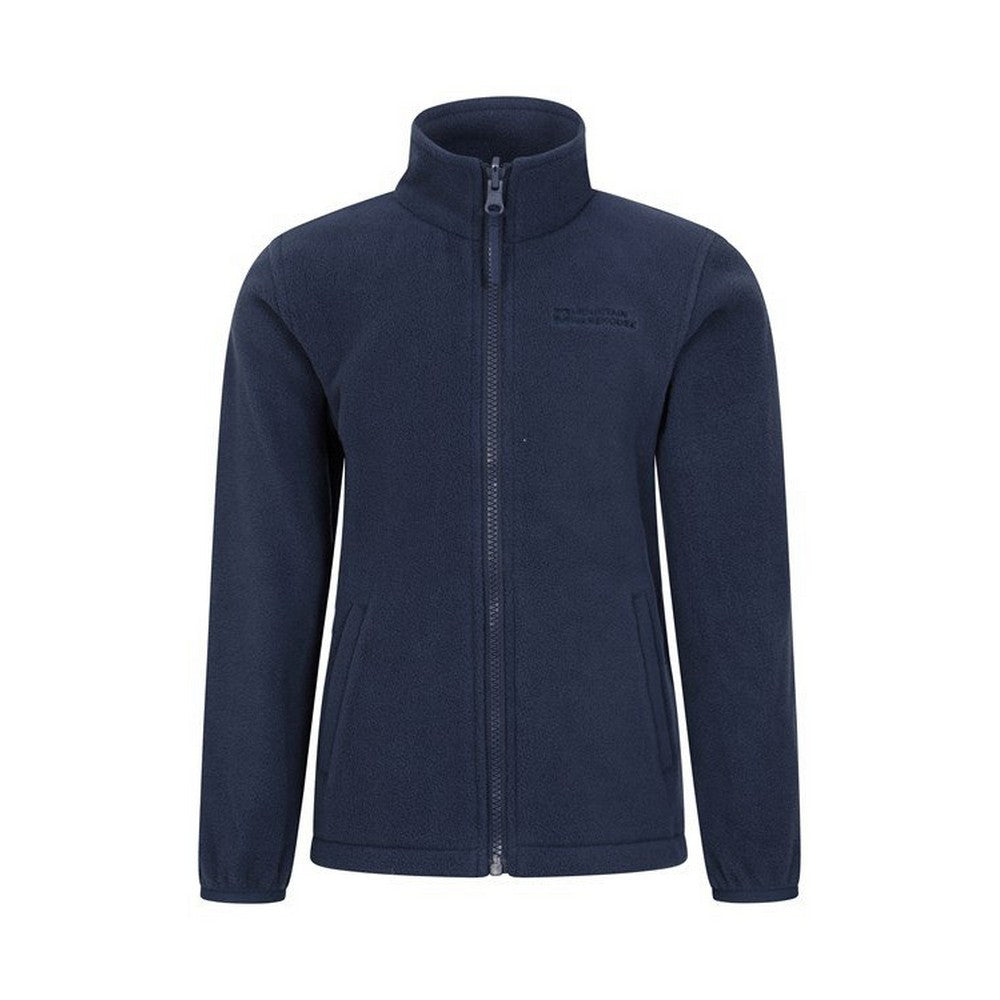 Blue - Side - Mountain Warehouse Childrens-Kids Cannonball 3 in 1 Waterproof Jacket