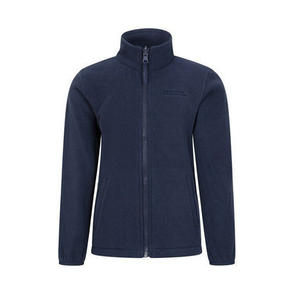 Blue - Side - Mountain Warehouse Childrens-Kids Cannonball 3 in 1 Waterproof Jacket