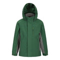 Khaki - Front - Mountain Warehouse Childrens-Kids Cannonball 3 in 1 Waterproof Jacket