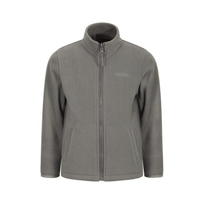 Khaki - Side - Mountain Warehouse Childrens-Kids Cannonball 3 in 1 Waterproof Jacket