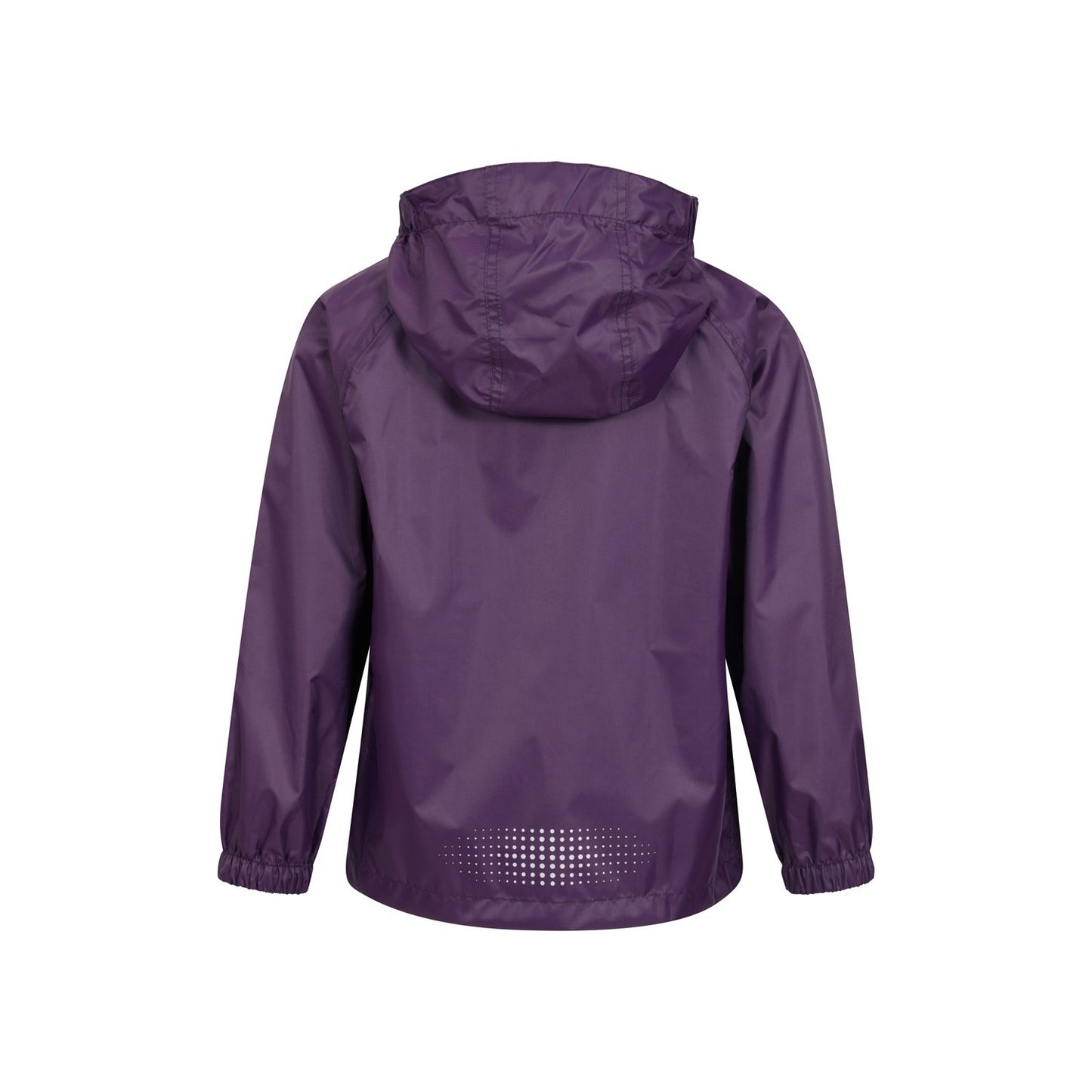 Dark Purple - Back - Mountain Warehouse Childrens-Kids Pakka II Waterproof Jacket