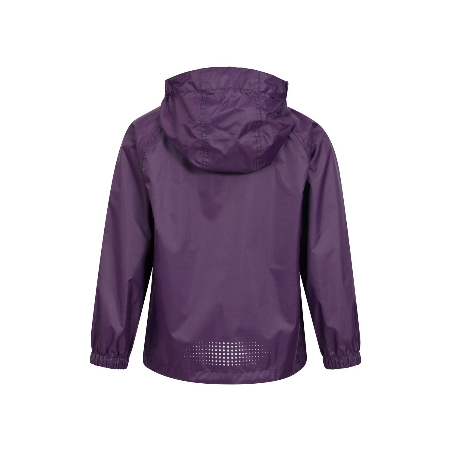 Dark Purple - Back - Mountain Warehouse Childrens-Kids Pakka II Waterproof Jacket