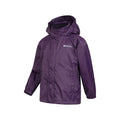 Dark Purple - Lifestyle - Mountain Warehouse Childrens-Kids Pakka II Waterproof Jacket