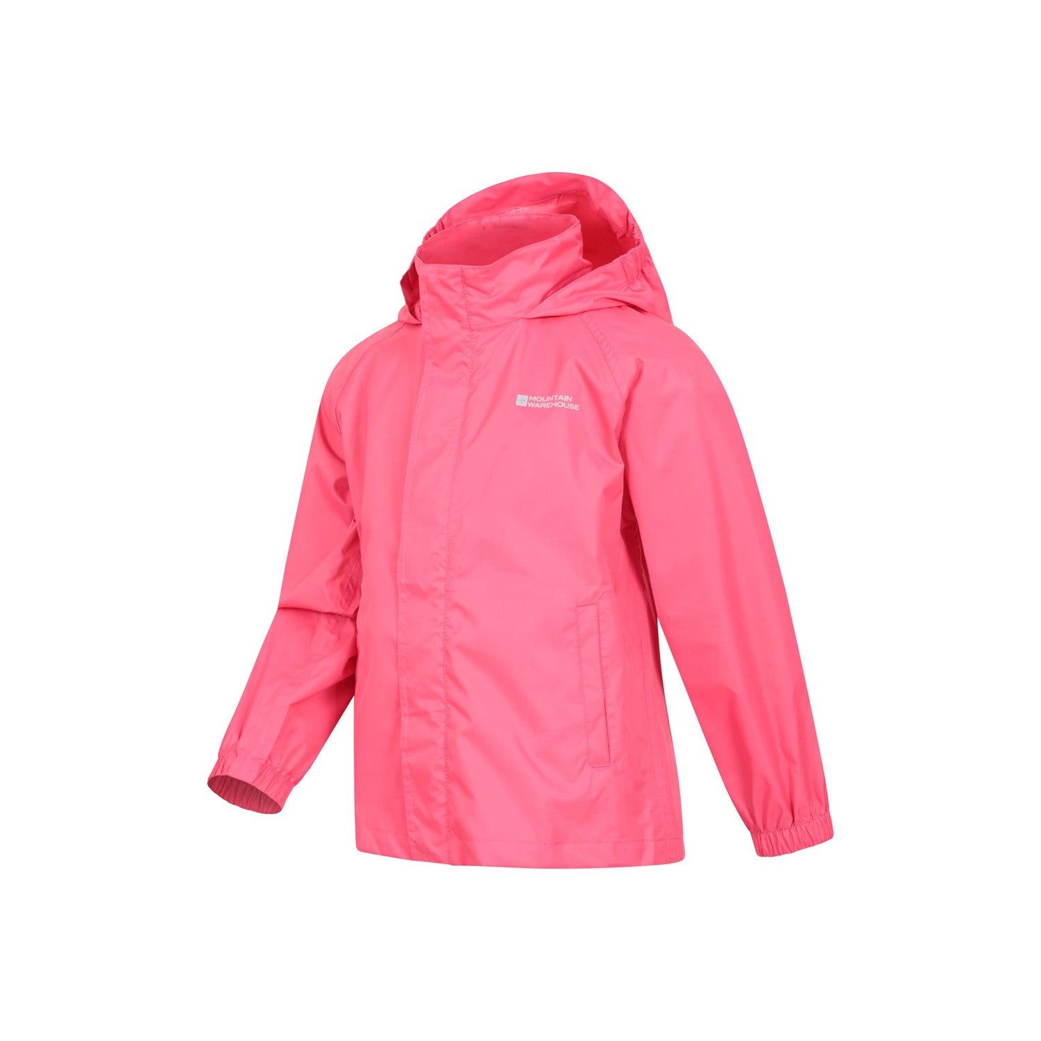 Pink - Lifestyle - Mountain Warehouse Childrens-Kids Pakka II Waterproof Jacket