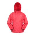 Pink - Front - Mountain Warehouse Childrens-Kids Pakka II Waterproof Jacket