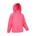 Pink - Side - Mountain Warehouse Childrens-Kids Pakka II Waterproof Jacket