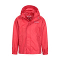 Pink - Pack Shot - Mountain Warehouse Childrens-Kids Pakka II Waterproof Jacket