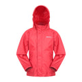 Red - Front - Mountain Warehouse Childrens-Kids Pakka II Waterproof Jacket
