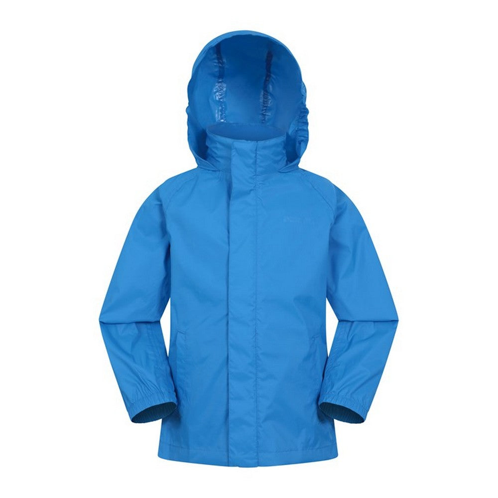 Cobalt - Front - Mountain Warehouse Childrens-Kids Pakka II Waterproof Jacket