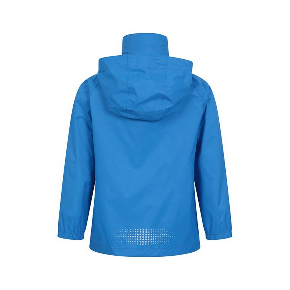 Cobalt - Side - Mountain Warehouse Childrens-Kids Pakka II Waterproof Jacket