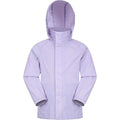 Lilac - Front - Mountain Warehouse Childrens-Kids Pakka II Waterproof Jacket