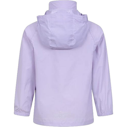 Lilac - Back - Mountain Warehouse Childrens-Kids Pakka II Waterproof Jacket