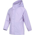 Lilac - Side - Mountain Warehouse Childrens-Kids Pakka II Waterproof Jacket