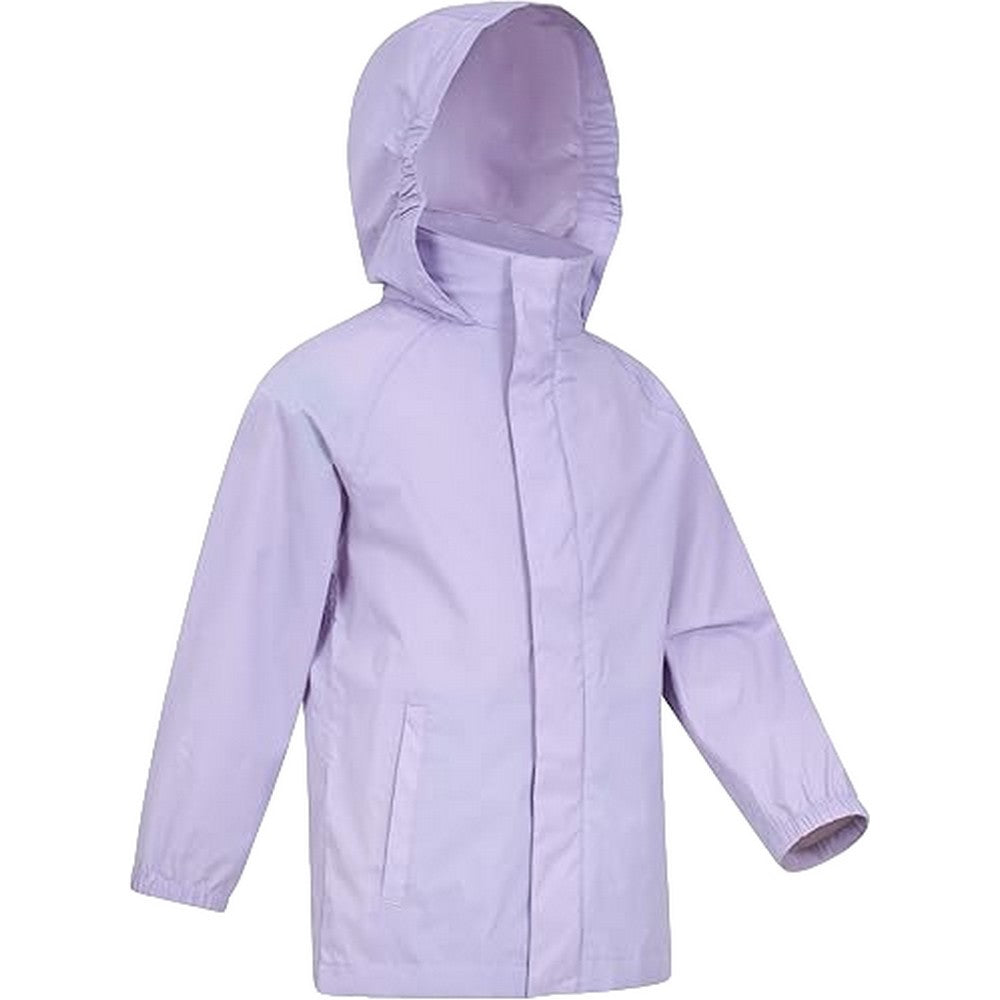 Lilac - Lifestyle - Mountain Warehouse Childrens-Kids Pakka II Waterproof Jacket