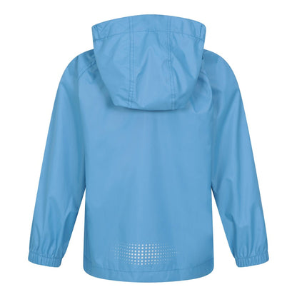 Blue - Side - Mountain Warehouse Childrens-Kids Pakka II Waterproof Jacket