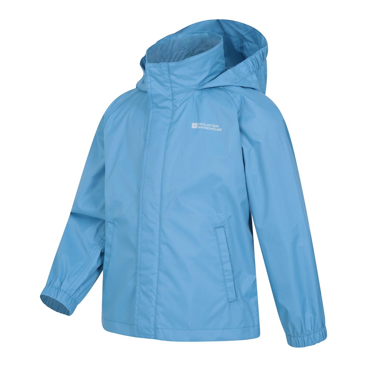 Blue - Lifestyle - Mountain Warehouse Childrens-Kids Pakka II Waterproof Jacket
