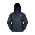 Dark Blue - Front - Mountain Warehouse Childrens-Kids Pakka II Waterproof Jacket
