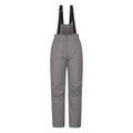 Grey - Front - Mountain Warehouse Womens-Ladies Moon Ski Trousers