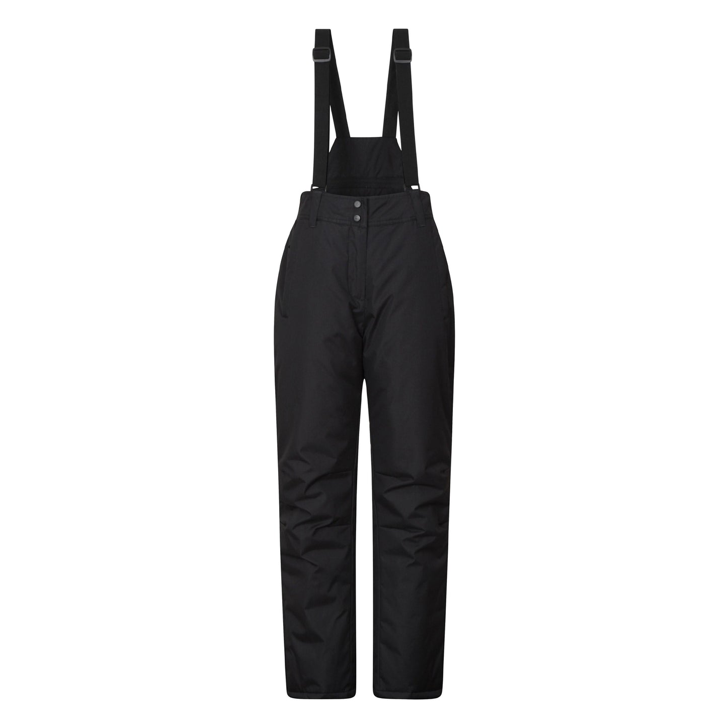 Black - Front - Mountain Warehouse Womens-Ladies Moon Ski Trousers