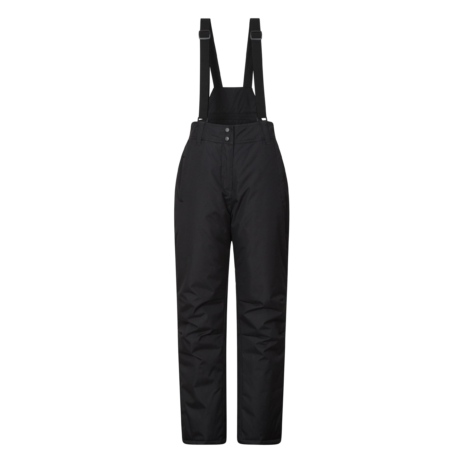 Black - Front - Mountain Warehouse Womens-Ladies Moon Ski Trousers