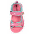 Pale Pink - Pack Shot - Mountain Warehouse Childrens-Kids Sand Stars Sandals