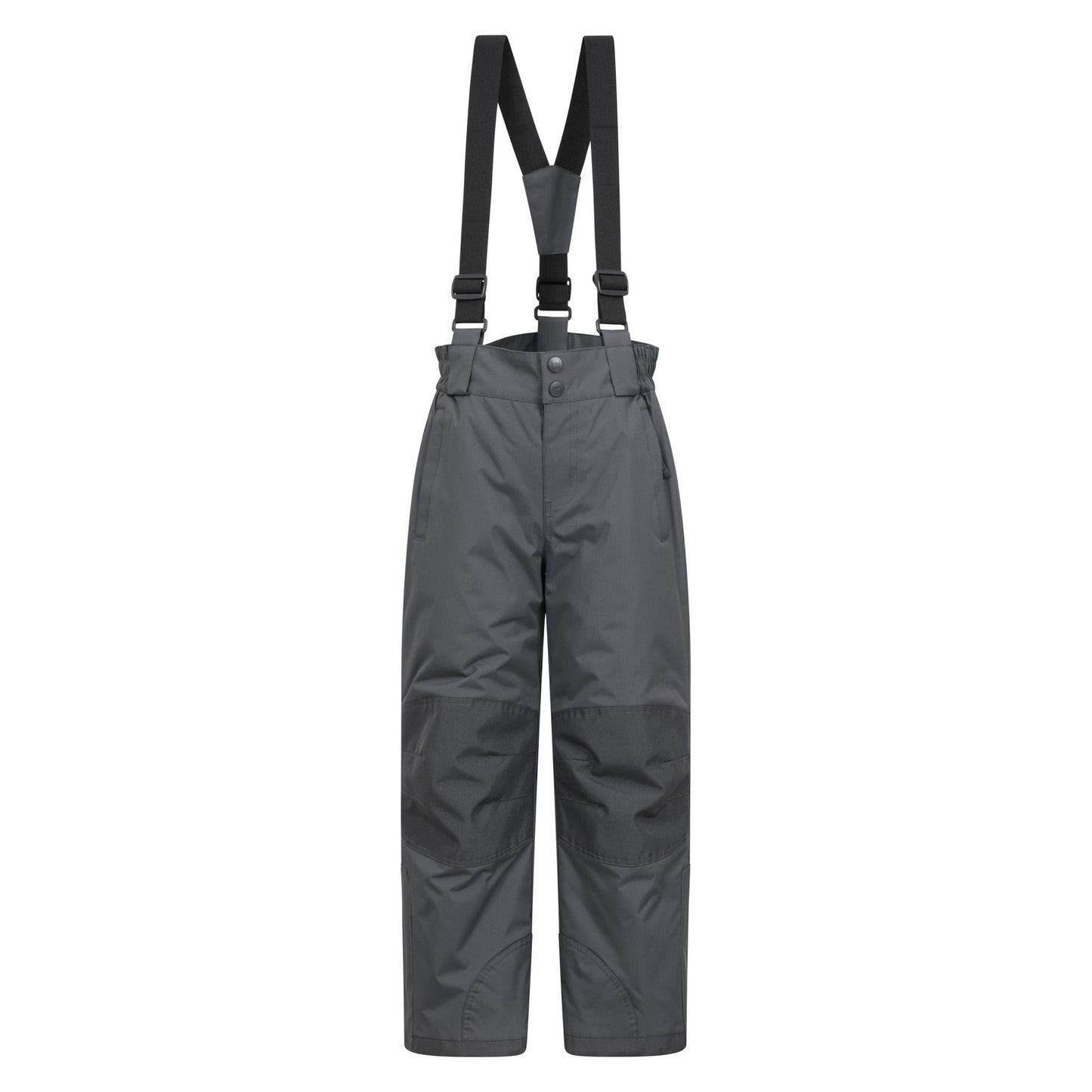Dark Grey - Front - Mountain Warehouse Childrens-Kids Raptor Ski Trousers