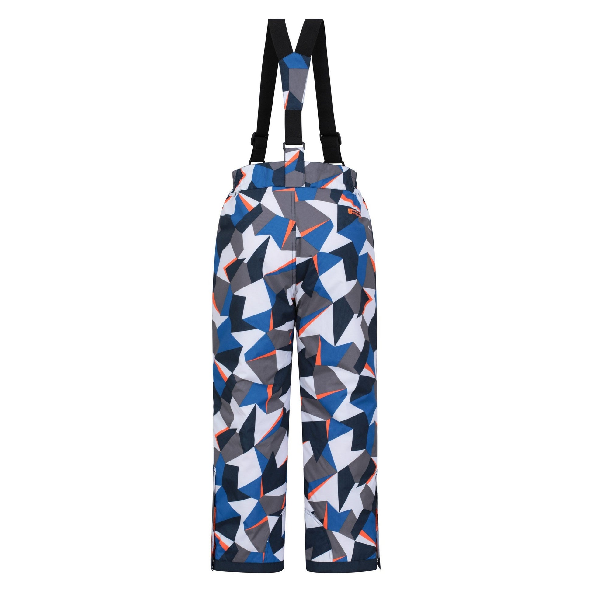 Blue - Back - Mountain Warehouse Childrens-Kids Raptor Ski Trousers