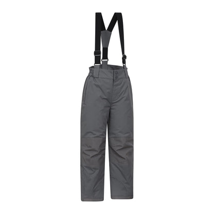 Medium Grey - Lifestyle - Mountain Warehouse Childrens-Kids Raptor Ski Trousers
