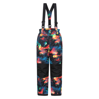 Red - Front - Mountain Warehouse Childrens-Kids Raptor Ski Trousers