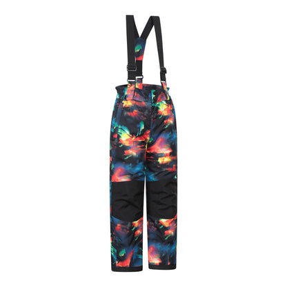 Red - Side - Mountain Warehouse Childrens-Kids Raptor Ski Trousers