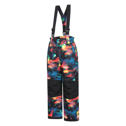 Red - Lifestyle - Mountain Warehouse Childrens-Kids Raptor Ski Trousers