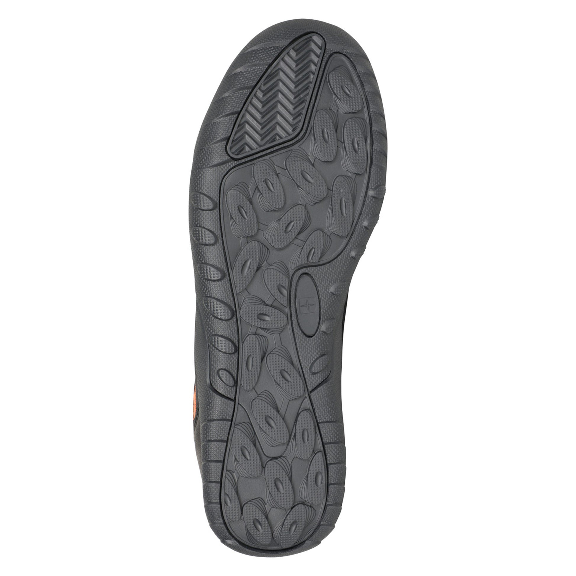 Grey - Close up - Mountain Warehouse Mens Phantom II Cow Suede Walking Shoes