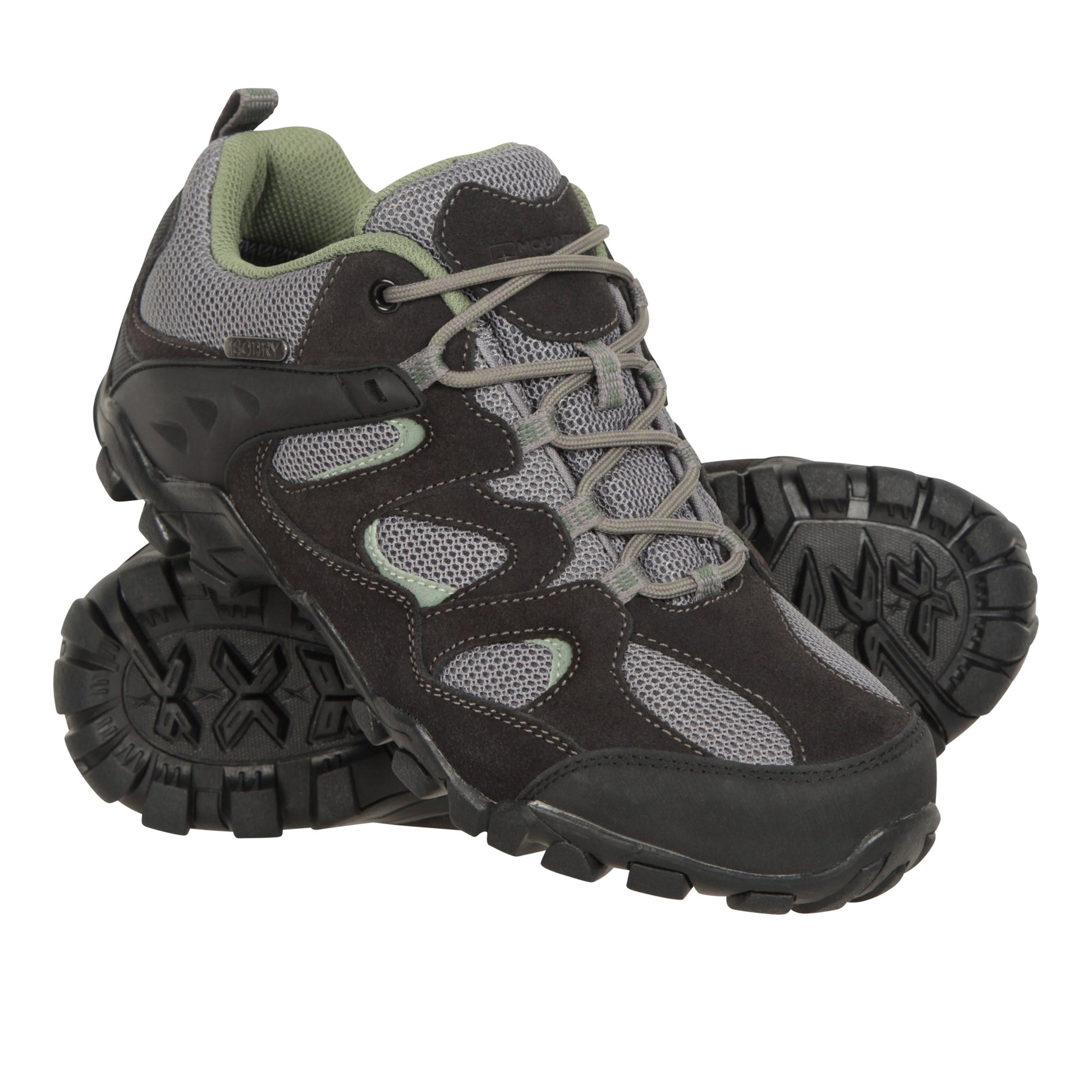 Khaki Green - Pack Shot - Mountain Warehouse Womens-Ladies Trainers