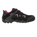 Black-Red - Back - Mountain Warehouse Womens-Ladies Trainers
