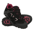 Black-Red - Pack Shot - Mountain Warehouse Womens-Ladies Trainers