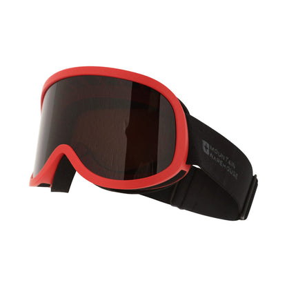 Red - Side - Mountain Warehouse Unisex Adult Ski Goggles
