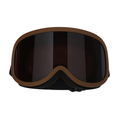 Brown - Back - Mountain Warehouse Unisex Adult Ski Goggles