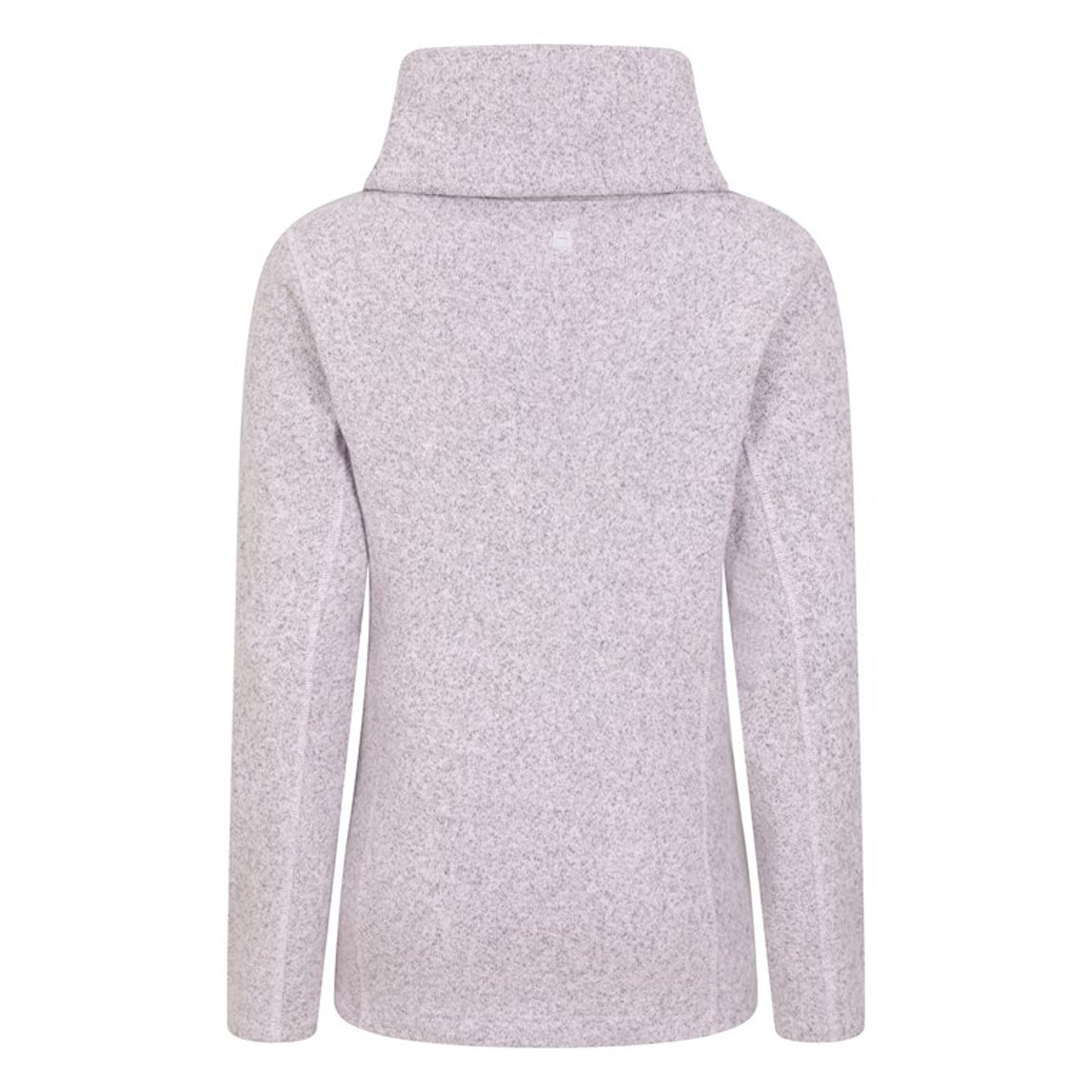 Lilac - Side - Mountain Warehouse Womens-Ladies Cowl Neck Fleece Top